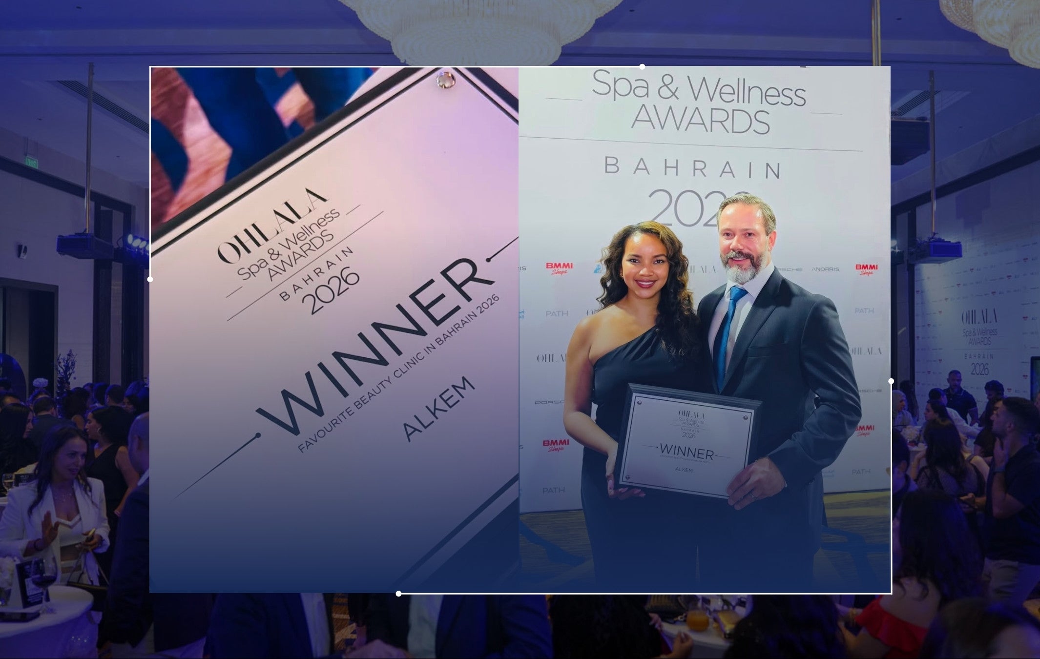ALKEM Named “Favourite Beauty Clinic in Bahrain” at the OHLALA Spa & Wellness Awards Bahrain 2026